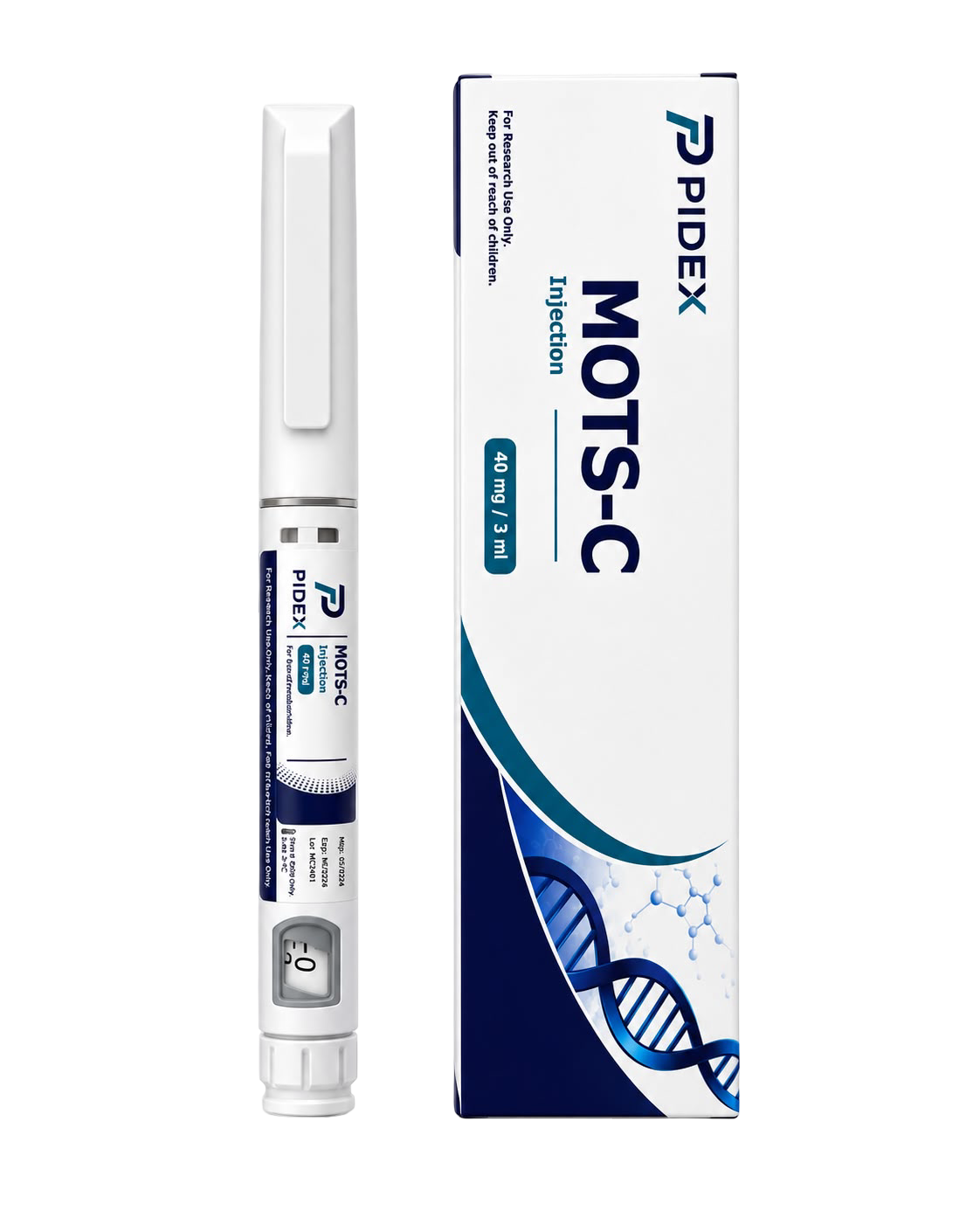 MOTS-C 40 mg — PIDEX product packaging
